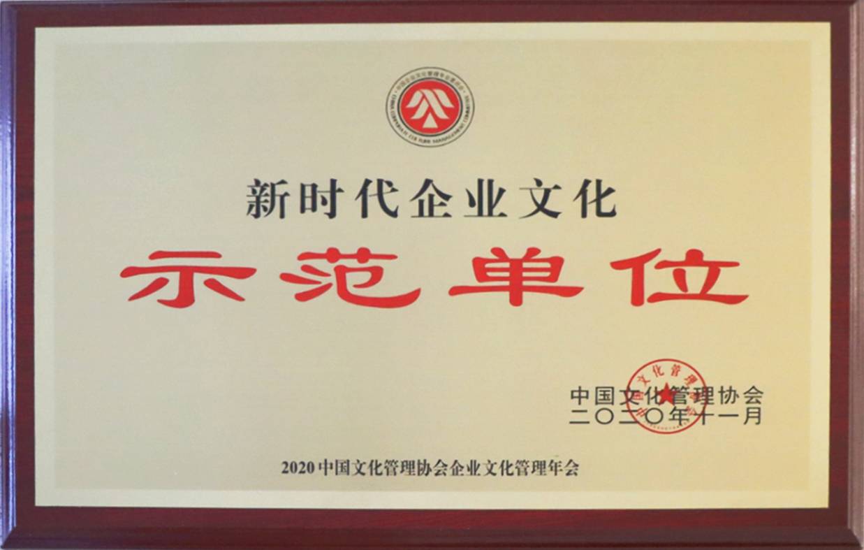2020年度新時(shí)代企業(yè)文化示范單位1