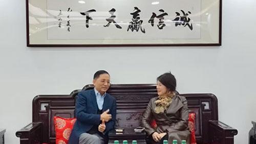 深圳市跨境電子商務(wù)協(xié)會(huì)王馨會(huì)長一行到訪路通國際集團(tuán)